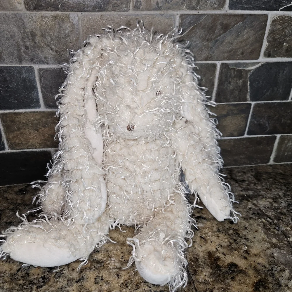 Bunnies By The Bay Rabbit Cozy Cream Plush Harey the Bunny Camp Cricket